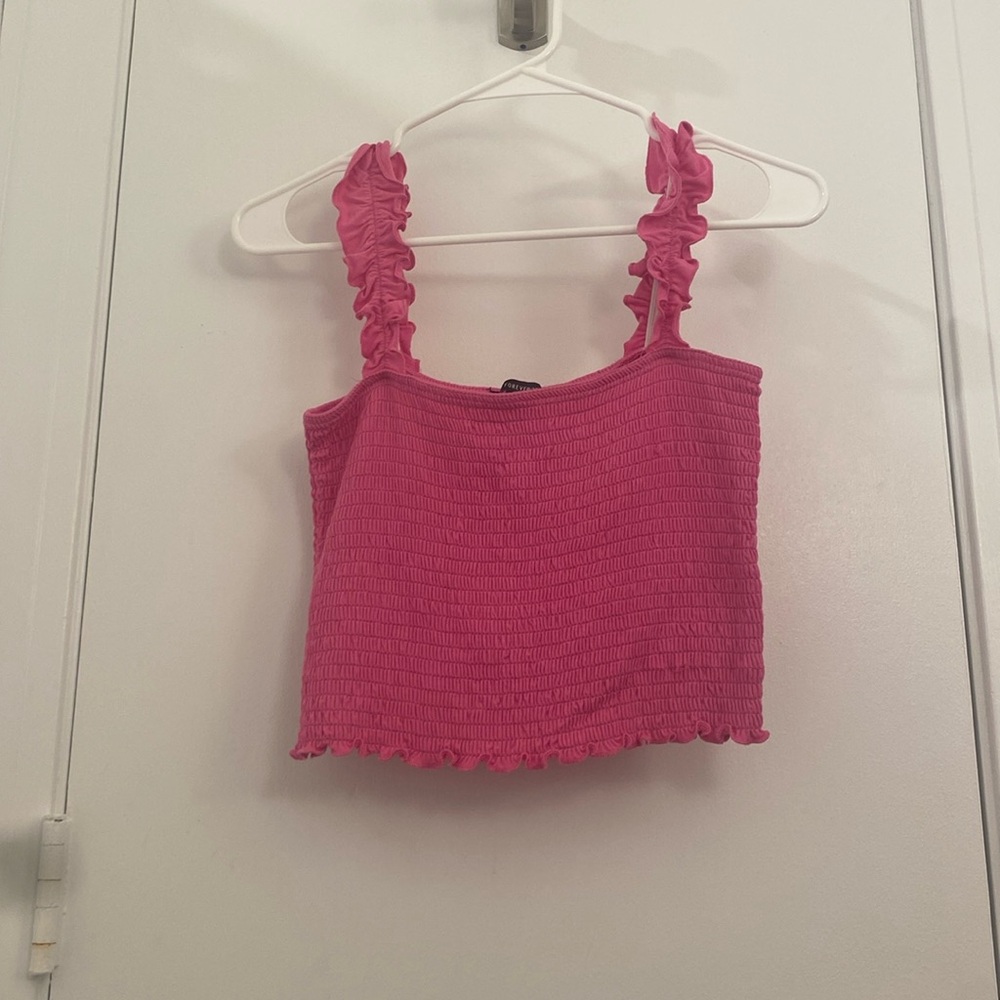 pink forever 21 top